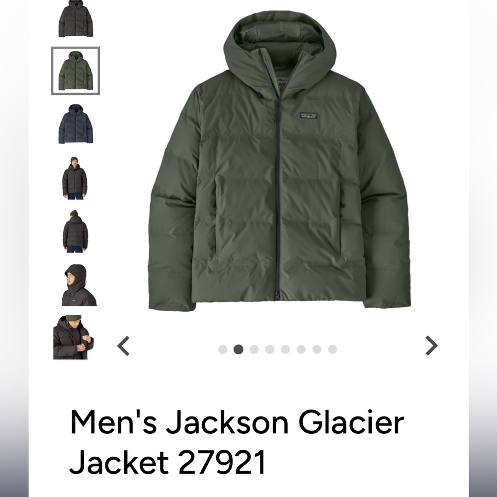 Men's Patagonia Jackson Glacier Jacket - Picture 6 of 12